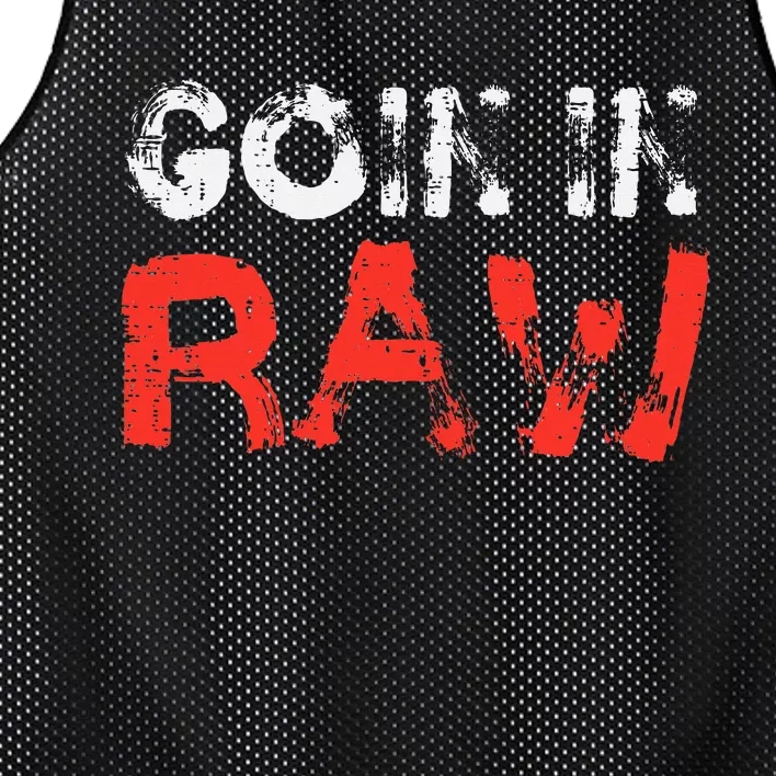 Wrestling Goin In Raw Mesh Reversible Basketball Jersey Tank