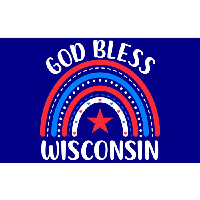 Wisconsin Gift I Love Wisconsin Usa Gift Bumper Sticker