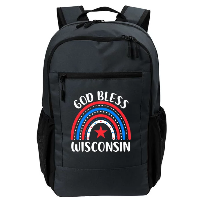 Wisconsin Gift I Love Wisconsin Usa Gift Daily Commute Backpack