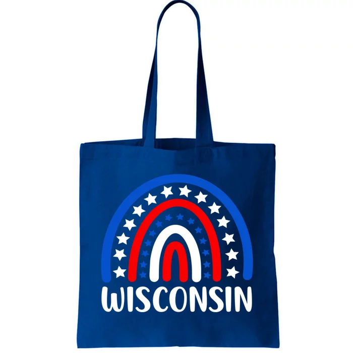 Wisconsin Gift I Love Wisconsin Usa Funny Gift Tote Bag