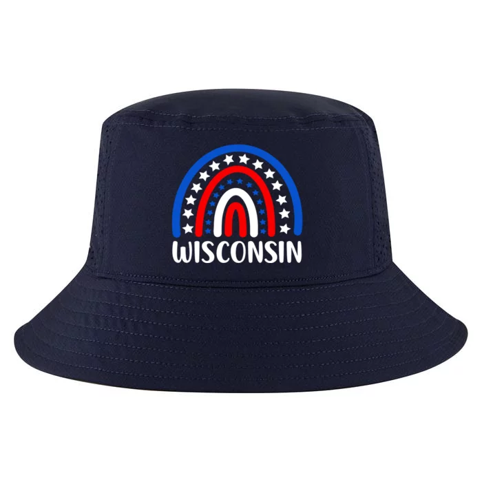 Wisconsin Gift I Love Wisconsin Usa Funny Gift Cool Comfort Performance Bucket Hat