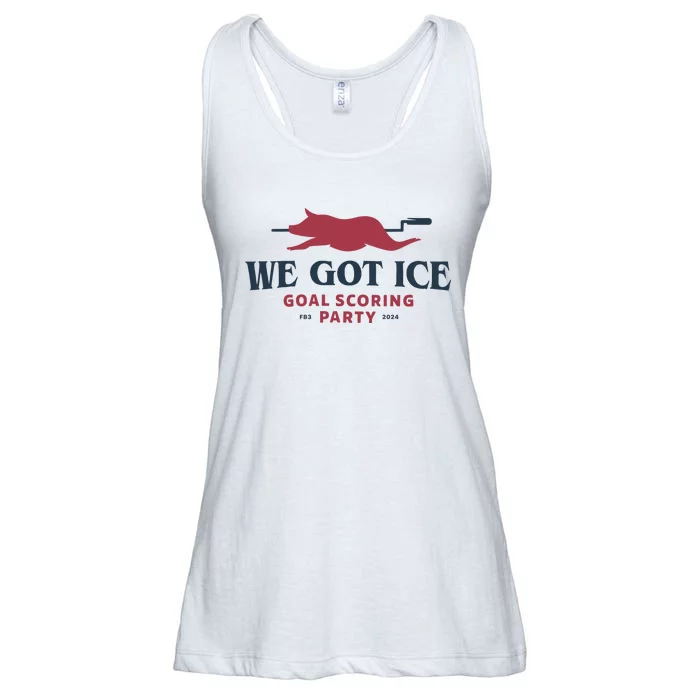 We Got Ice Goal Scoring Party Fb3 2024 Ladies Essential Flowy Tank