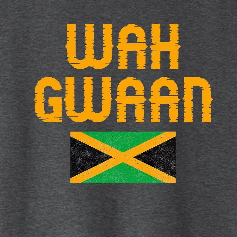 Wah Gwaan Jamaica Women's Crop Top Tee