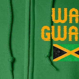 Wah Gwaan Jamaica Full Zip Hoodie