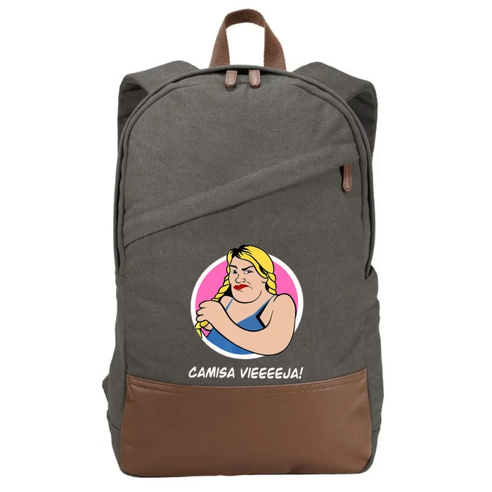 Wendy Guevara Las Perdidas Funny Spanish Latina Cotton Canvas Backpack