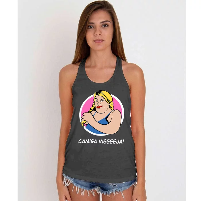 Wendy Guevara Las Perdidas Funny Spanish Latina Women's Knotted Racerback Tank