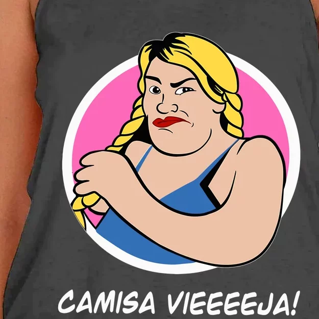 Wendy Guevara Las Perdidas Funny Spanish Latina Women's Knotted Racerback Tank