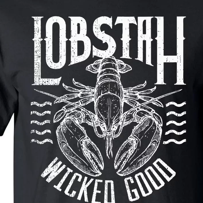 Wicked Good Lobstah Funny Maine Boston Cape Cod Lobster Tall T-Shirt