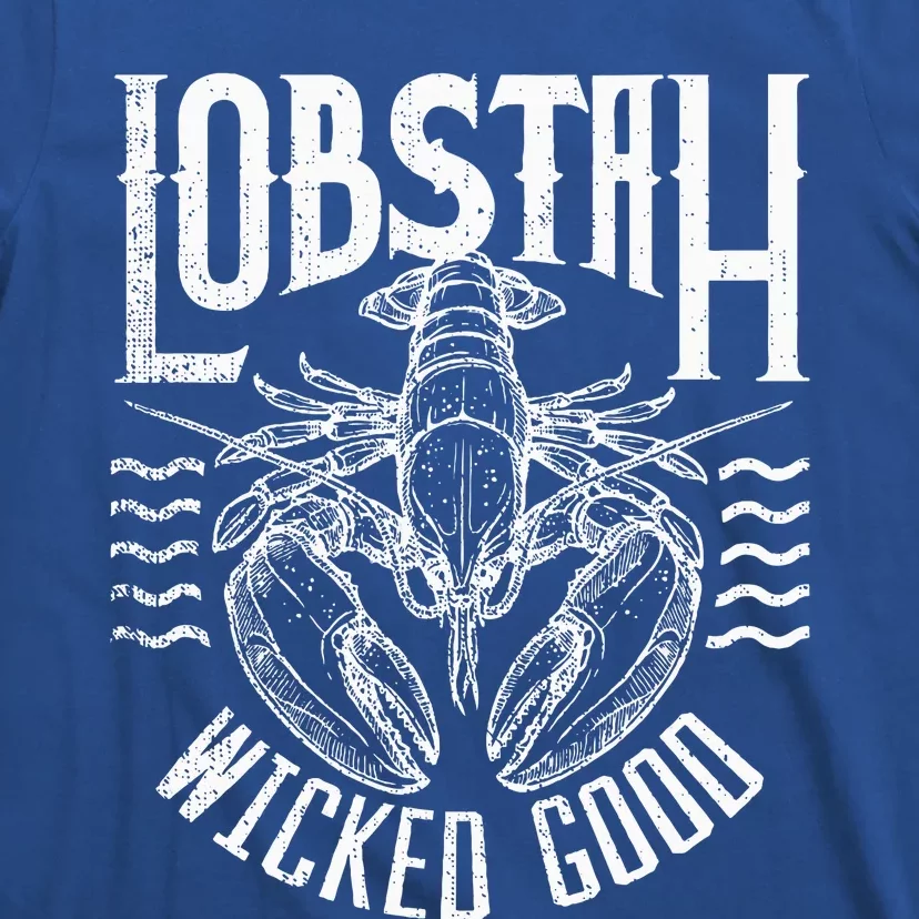 Wicked Good Lobstah Funny Maine Boston T-Shirt