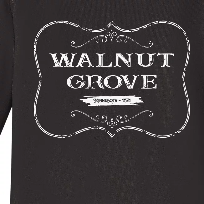 Walnut Grove Minnesota Mn 1874 Baby Long Sleeve Bodysuit