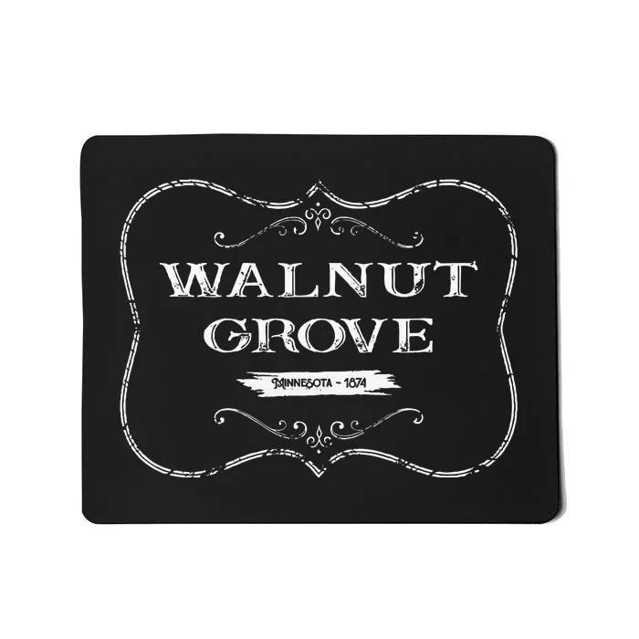 Walnut Grove Minnesota Mn 1874 Mousepad