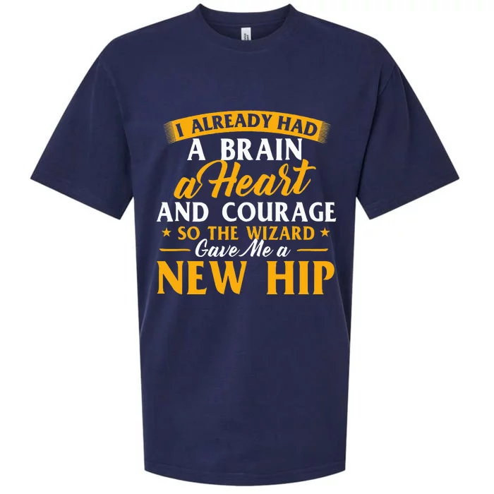 Wizard Gave Me A New Hip Hip Replacement Surgery Recovery Sueded Cloud Jersey T-Shirt