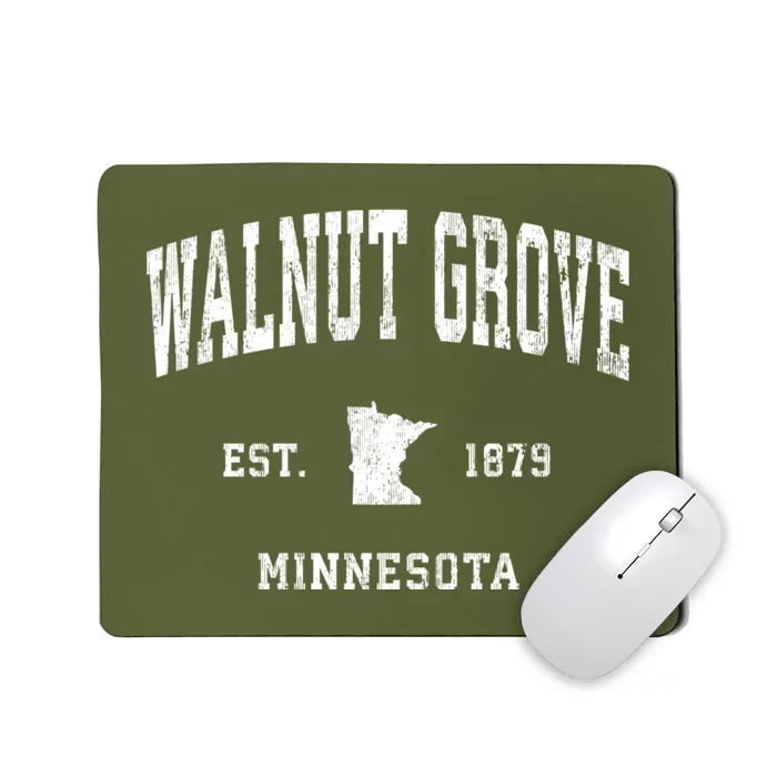 Walnut Grove Minnesota Mn Vintage Athletic Mousepad