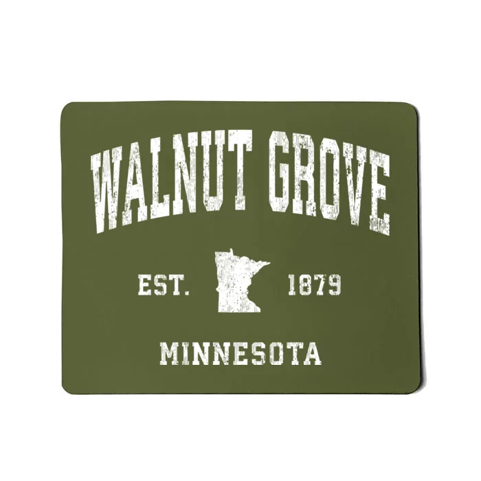 Walnut Grove Minnesota Mn Vintage Athletic Mousepad