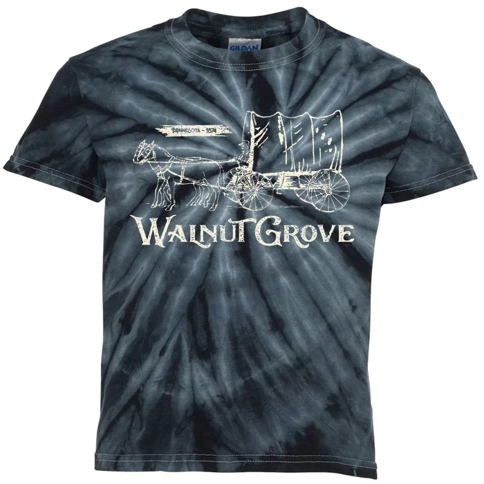 Walnut Grove Minnesota Mn 1874 Kids Tie-Dye T-Shirt