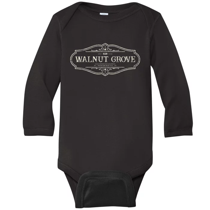 Walnut Grove Minnesota Mn 1874 Baby Long Sleeve Bodysuit