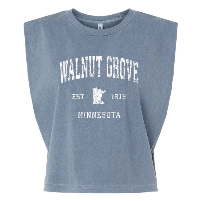 Walnut Grove Minnesota MN Vintage Athletic Sports Design Garment-Dyed Women's Muscle Tee