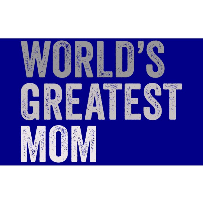 World's Greatest Mom Funny Mother Mama Family Cute Gift Bumper Sticker