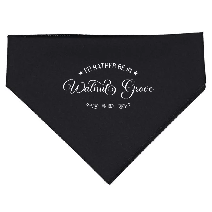 Walnut Grove Minnesota Mn 1874 USA-Made Doggie Bandana