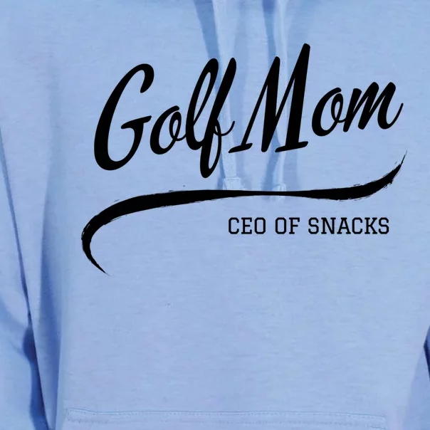 Wo’s Golf Mom Proud Golf Mama Game Day Snack Mom Gift Unisex Surf Hoodie