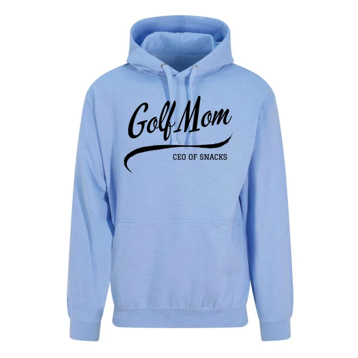 Wo’s Golf Mom Proud Golf Mama Game Day Snack Mom Gift Unisex Surf Hoodie