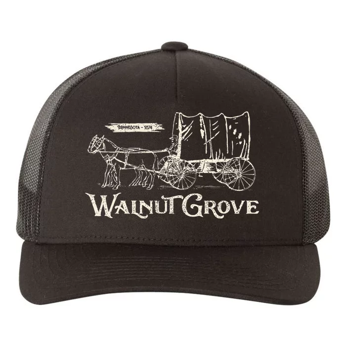 Walnut Grove Minnesota Mn 1874 Yupoong Adult 5-Panel Trucker Hat