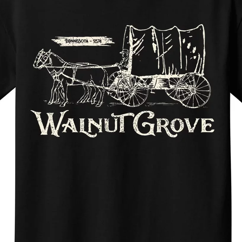 Walnut Grove Minnesota Mn 1874 Kids T-Shirt