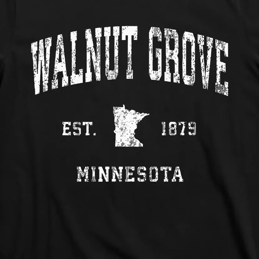 Walnut Grove Minnesota MN Vintage Athletic Sports Design T-Shirt