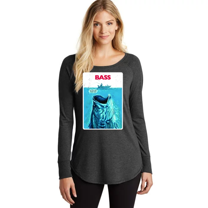 We're Gonna Need A Bigger Boat Bass Fishing Women's Perfect Tri Tunic Long Sleeve Shirt