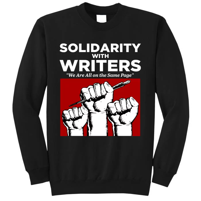 Writers Guild Of America On Strike, Solidarity With Writers Sweatshirt