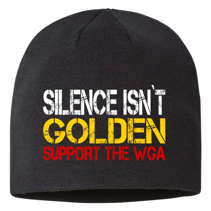 Writers Guild Of America On Strike Writers WGA 8 1/2in Sustainable Knit Beanie