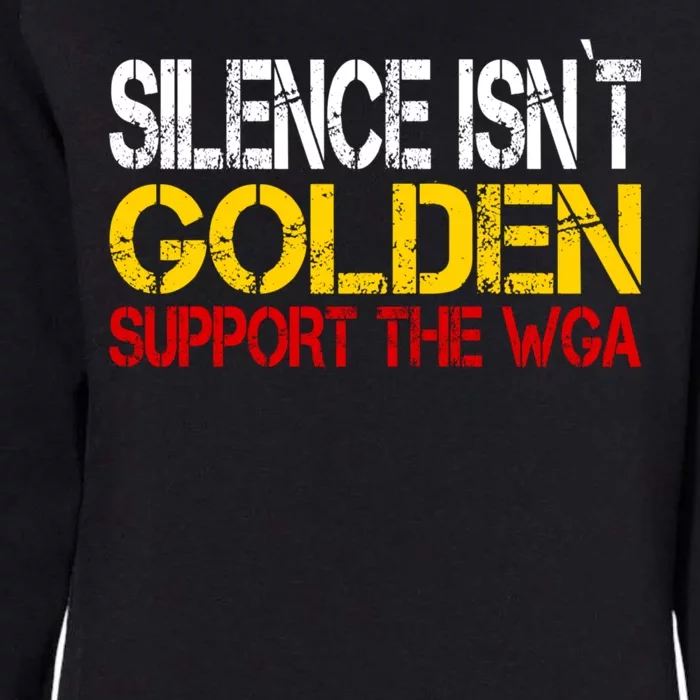 Writers Guild Of America On Strike Writers WGA Womens California Wash Sweatshirt