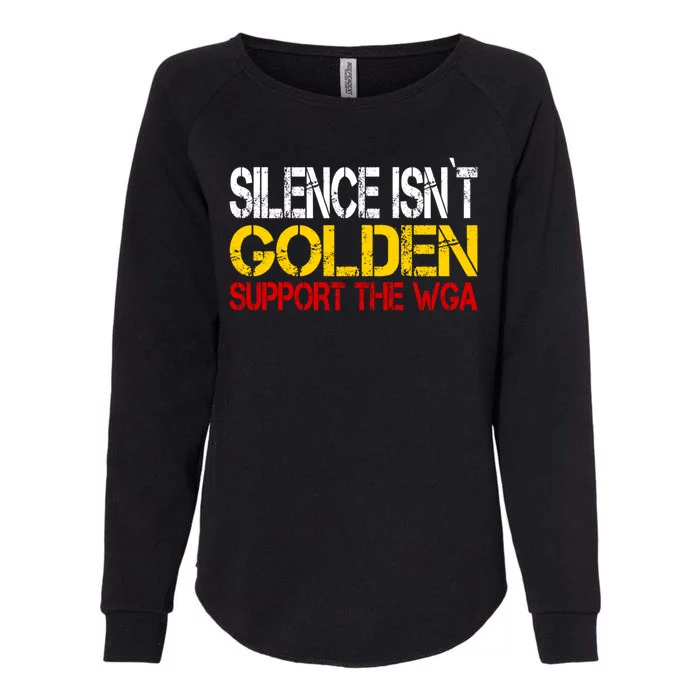 Writers Guild Of America On Strike Writers WGA Womens California Wash Sweatshirt