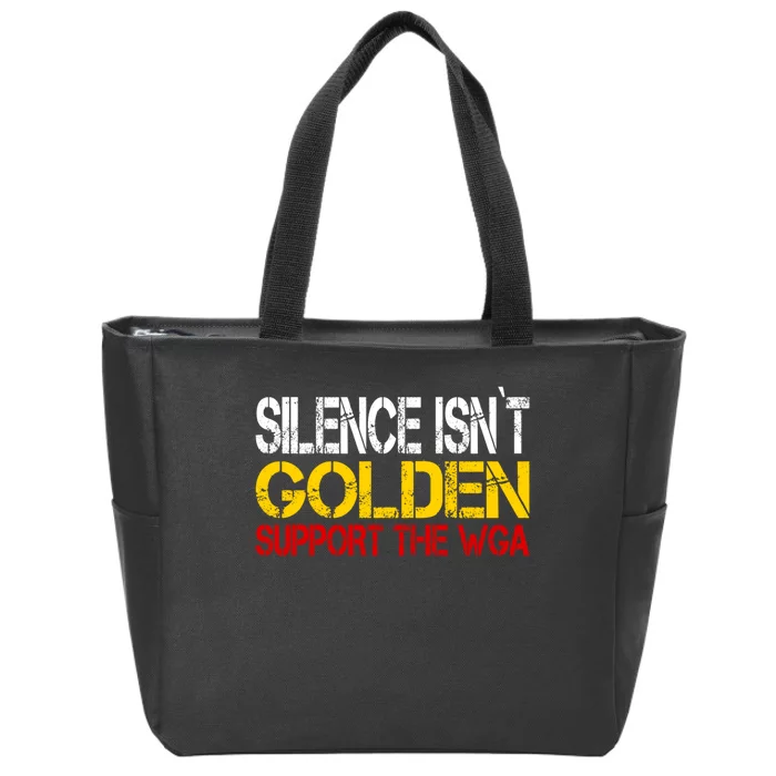 Writers Guild Of America On Strike Writers WGA Zip Tote Bag