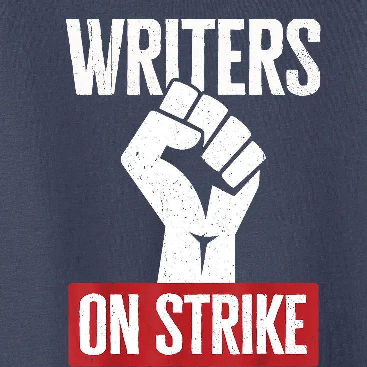 Writers Guild Of America On Strike Anti AI Chatbots WGA Toddler T-Shirt