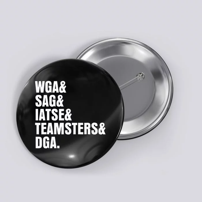 Writers Guild Of America On Strike Button