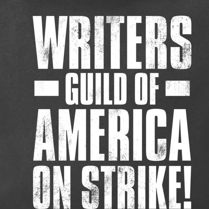 Writers Guild Of America On Strike Zip Tote Bag