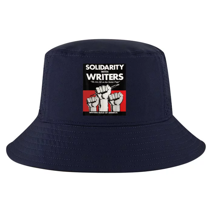 Writers Guild Of America On Strike Anti AI Chatbots WGA Cool Comfort Performance Bucket Hat