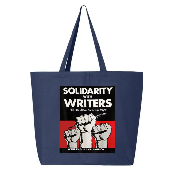 Writers Guild Of America On Strike Anti AI Chatbots WGA 25L Jumbo Tote