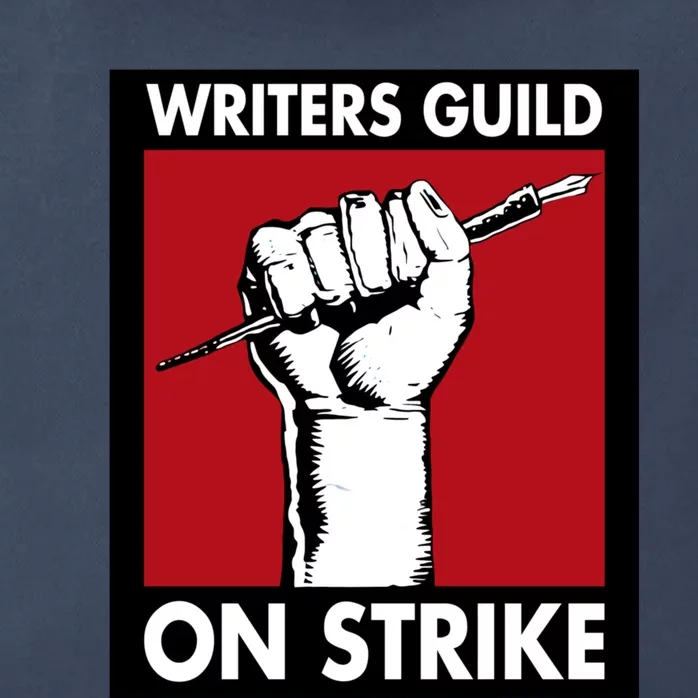 Writers Guild Of America On Strike Zip Tote Bag