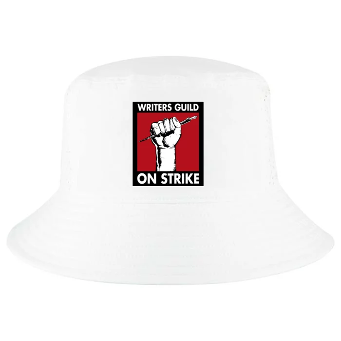 Writers Guild Of America On Strike Cool Comfort Performance Bucket Hat