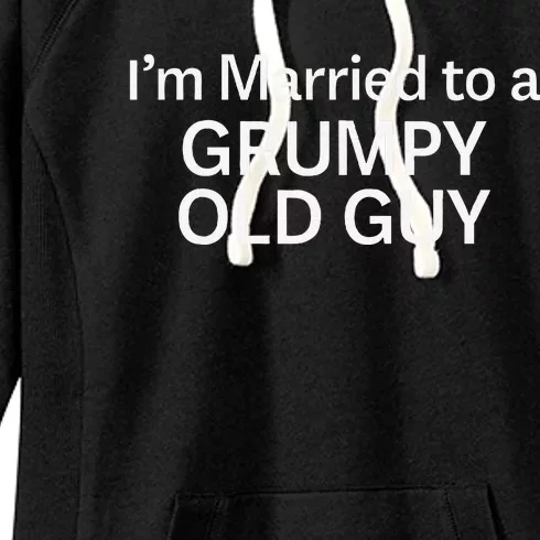 Warning Grumpy Old Guy IM Married To Be A Grumpy Old Guy Women's Fleece Hoodie