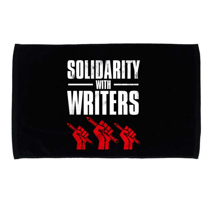 Writers Guild Of America On Strike Microfiber Hand Towel