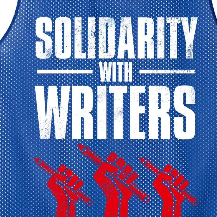 Writers Guild Of America On Strike Mesh Reversible Basketball Jersey Tank