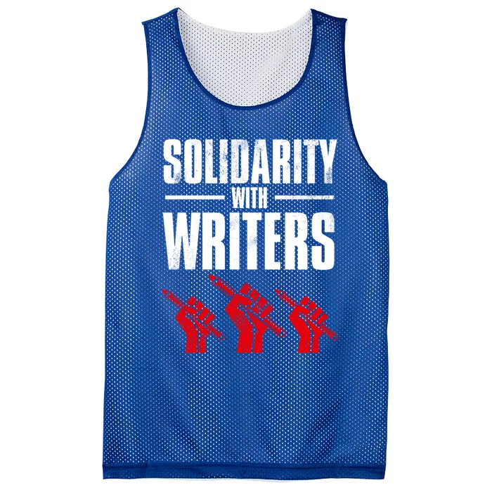 Writers Guild Of America On Strike Mesh Reversible Basketball Jersey Tank