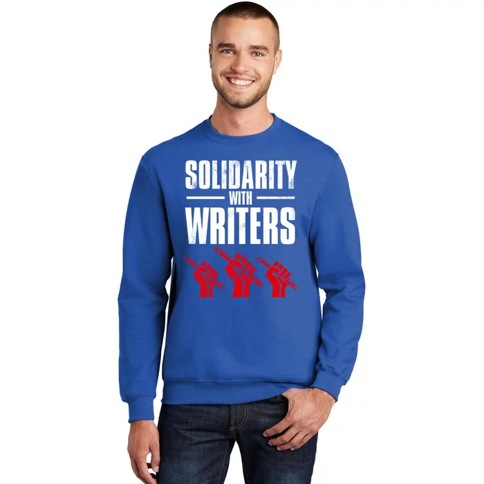 Writers Guild Of America On Strike Tall Sweatshirt