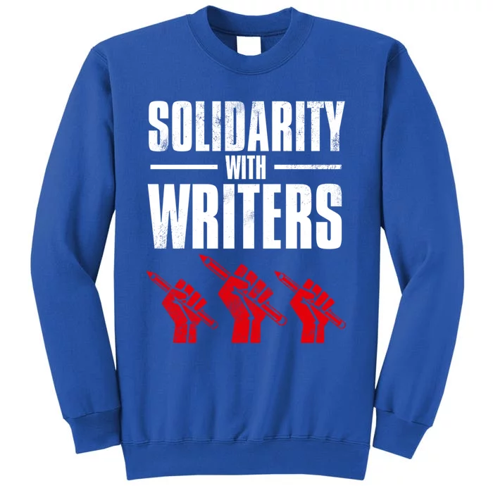 Writers Guild Of America On Strike Tall Sweatshirt