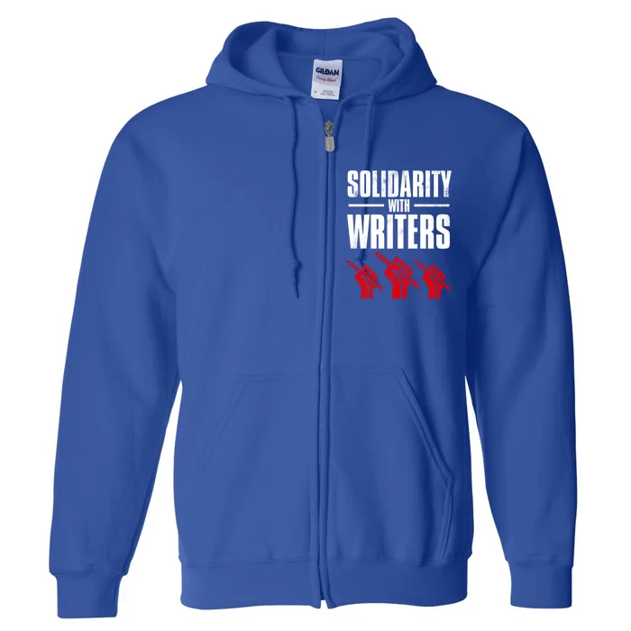 Writers Guild Of America On Strike Full Zip Hoodie