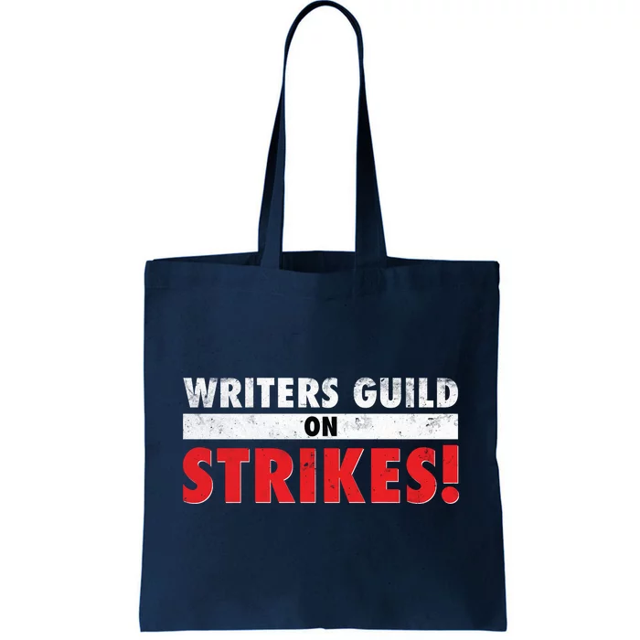 Writers Guild On Strike, Writers Guild Of America On Strike Tote Bag