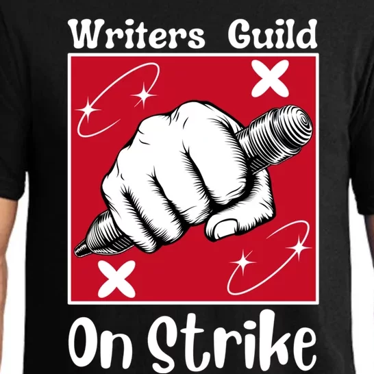 Writers Guild Of America On Strike Pajama Set